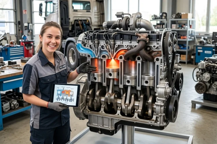How Does a Diesel Engine Work? A Simple Beginner’s Guide
