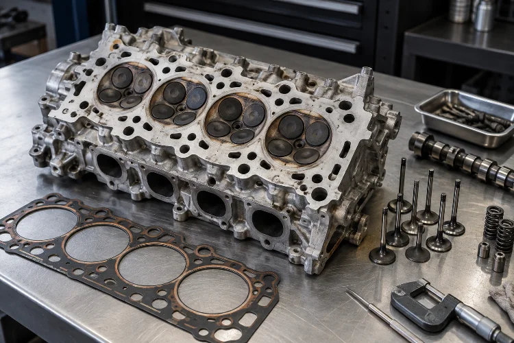 Cylinder Head Explained: Parts, Functions, and Problems